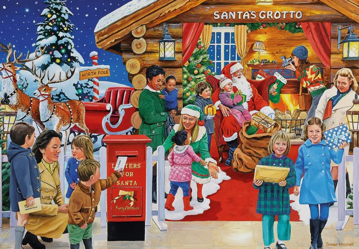 Gibsons – A Christmas to Remember 4 X 500 Piece Puzzle