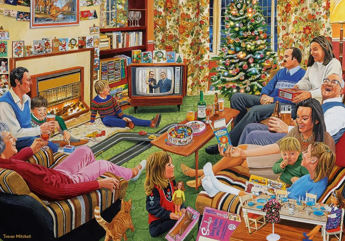 Gibsons – A Christmas to Remember 4 X 500 Piece Puzzle