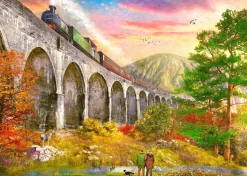 Gibsons – Crossing Glenfinnan Viaduct 1000 Piece Puzzle