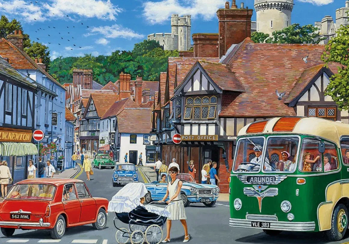 Gibsons – Day Trip to Arundel 4 X 500 Piece Puzzle