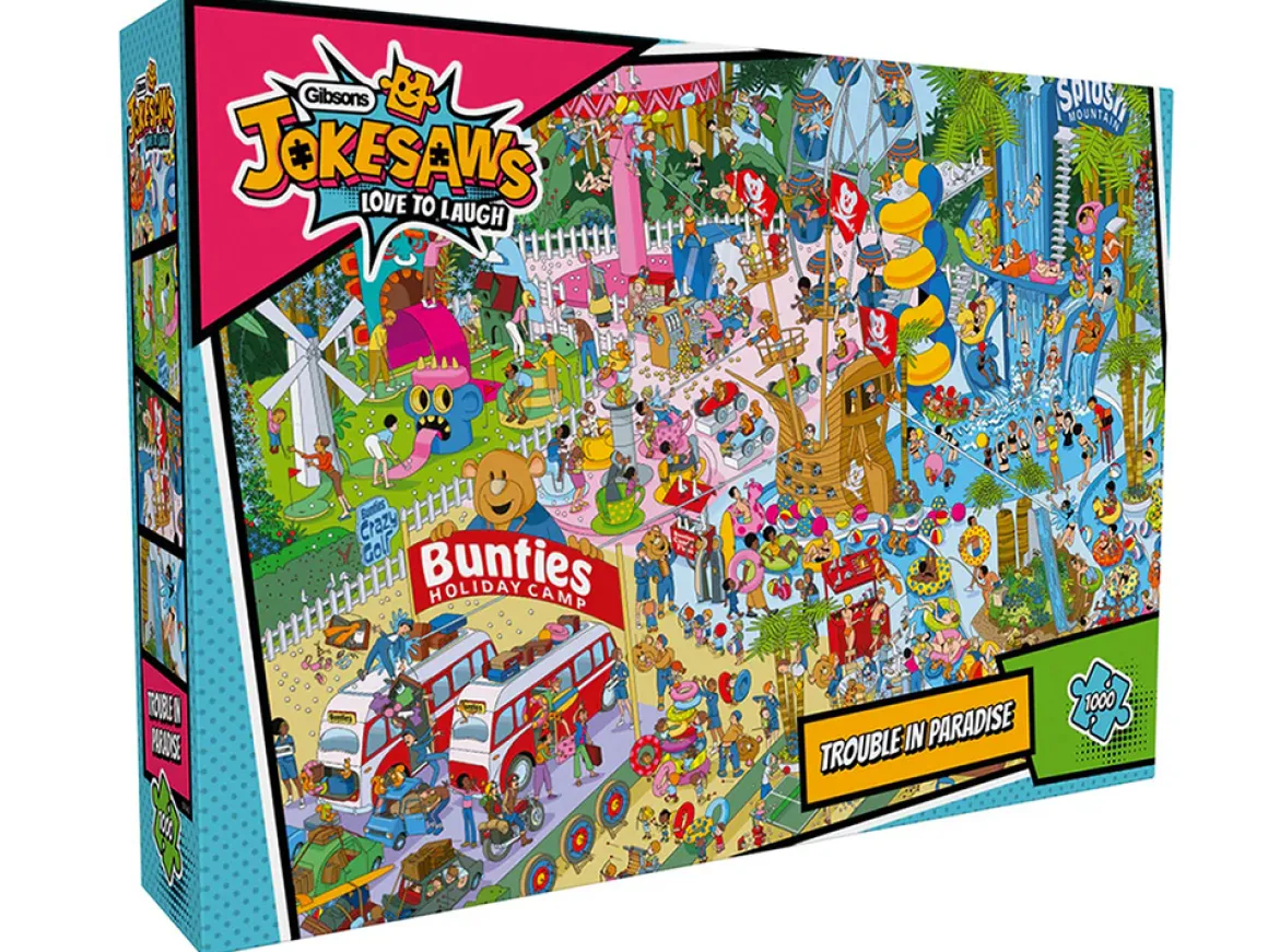 Gibsons – Jokesaws Trouble in Paradise 1000 Piece Puzzle