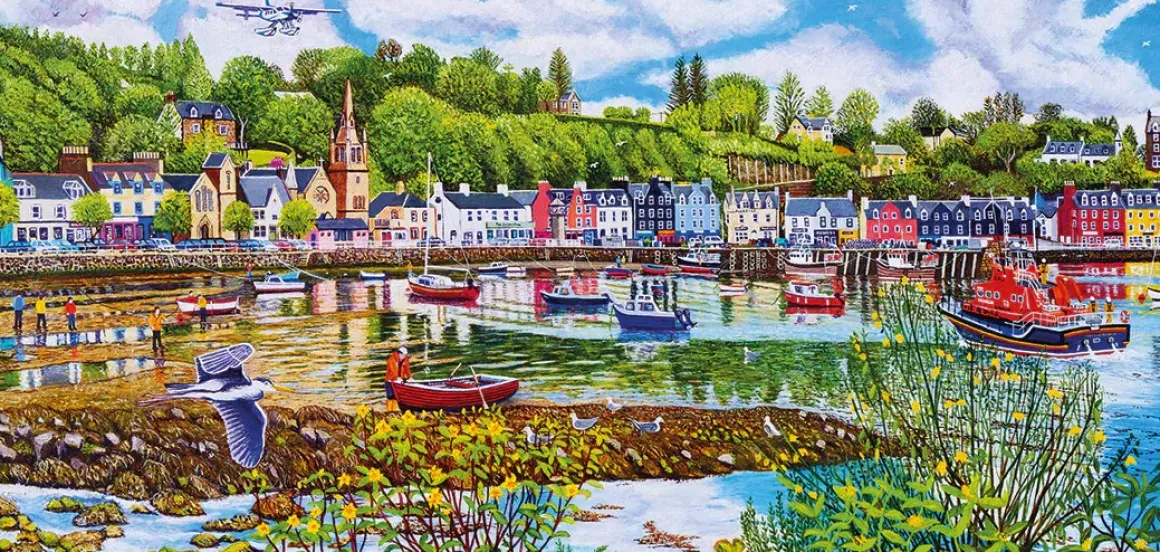 Gibsons – Low Tide at Tobermory 636 Piece Puzzle