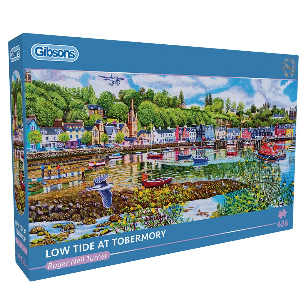 Gibsons – Low Tide at Tobermory 636 Piece Puzzle