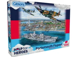 Gibsons – Portsmouth Flypast 1000 Piece Puzzle