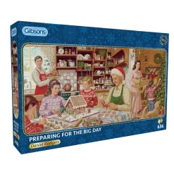 Gibsons – Preparing for the Big Day 636 Piece Puzzle