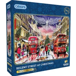 Gibsons – Regent Street At Christmas 1000 Piece Puzzle