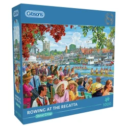 Gibsons – Rowing at the Regatta 1000 Piece Puzzle