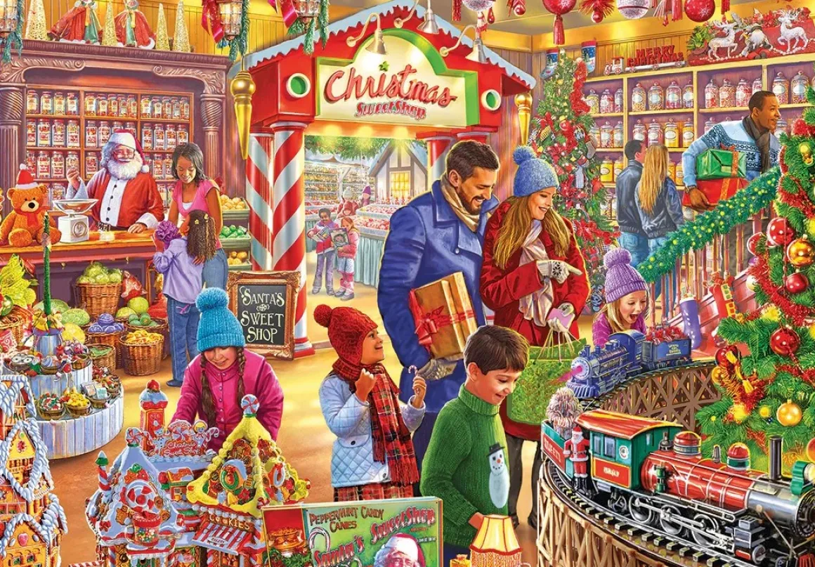Gibsons – Santa’s Sweetshop 250 XL Piece Puzzle