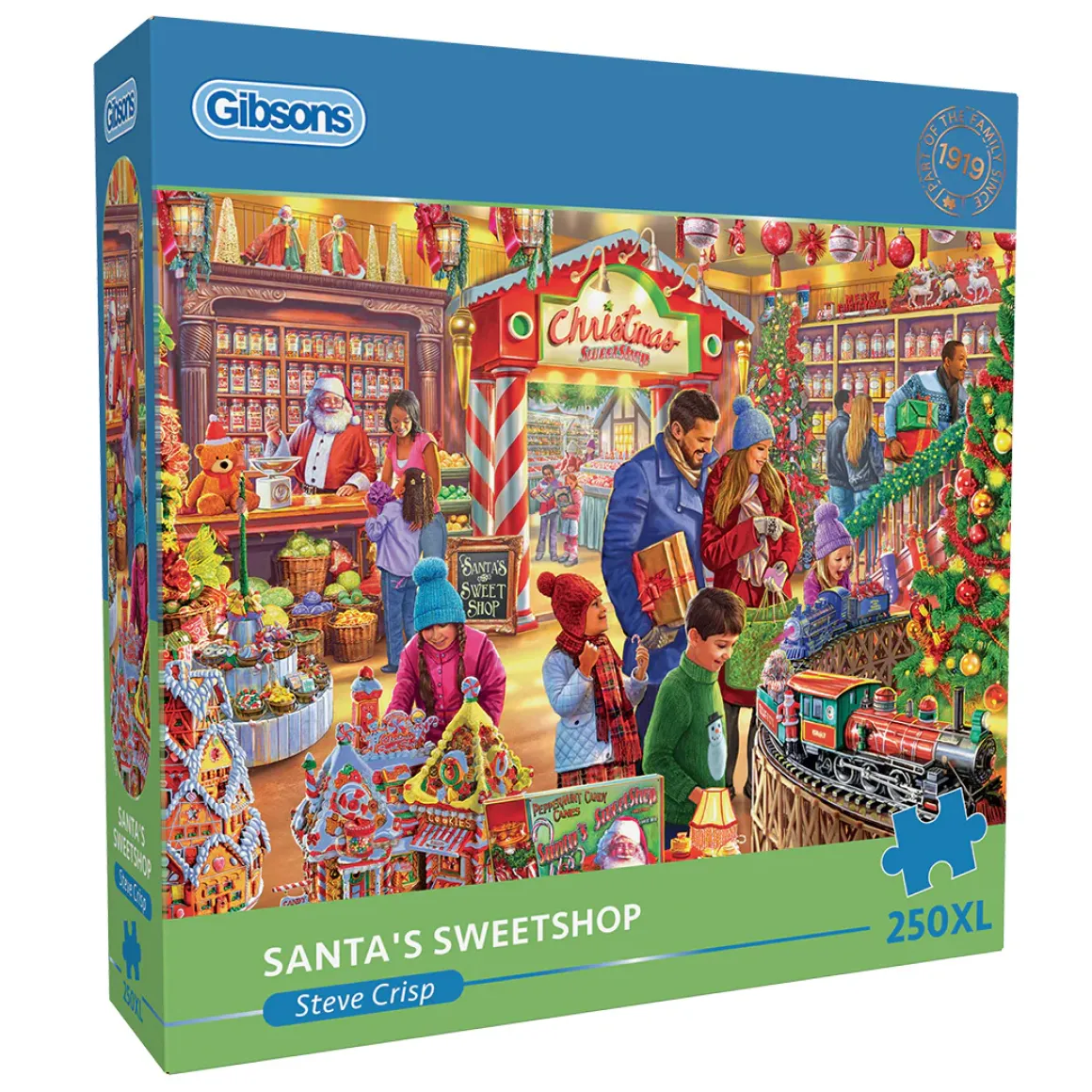 Gibsons – Santa’s Sweetshop 250 XL Piece Puzzle