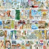 Gibsons – Sights and Sounds of Europe 1000 Piece Puzzle