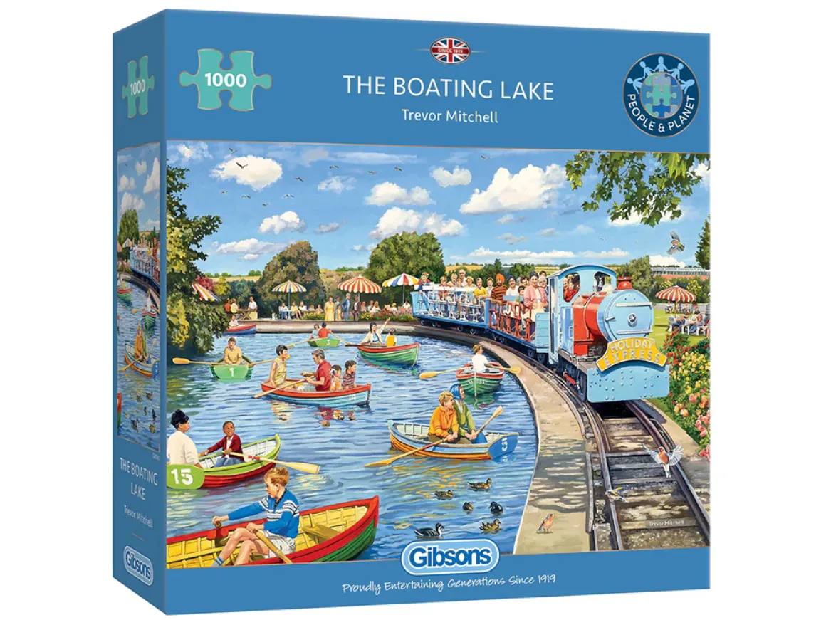 Gibsons – The Boating Lake 1000 Piece Puzzle