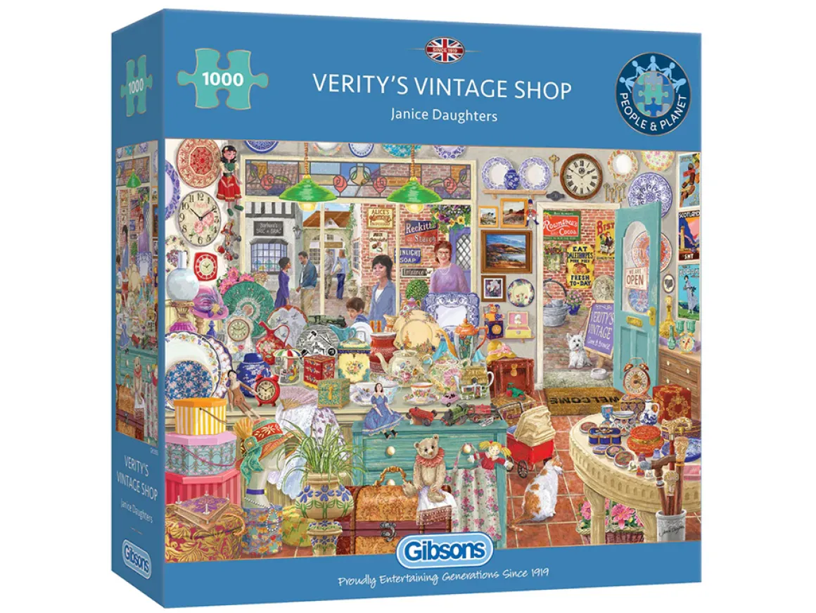 Gibsons – Verity’s Vintage Shop 1000 Piece Puzzle