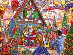 Gibsons –  Visit Santa 1000 Piece Puzzle