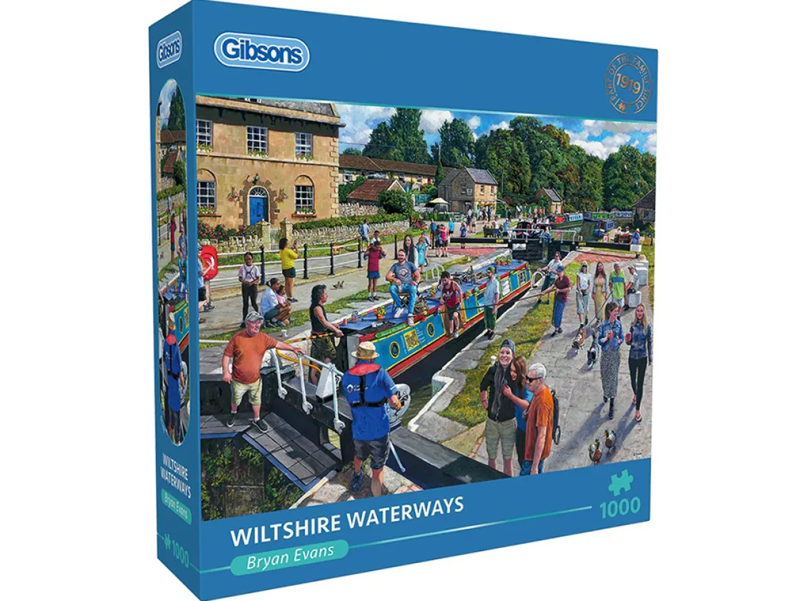 Gibsons – Wiltshire Waterways 1000 Piece Puzzle