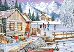 Gibsons – Winter at the Cabin 1000 Piece Puzzle
