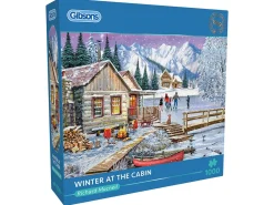 Gibsons – Winter at the Cabin 1000 Piece Puzzle