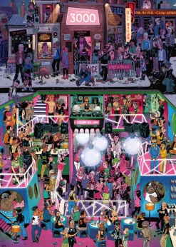 Heye – Disco “3000”, 1000 Piece Puzzle (Triangular Box)