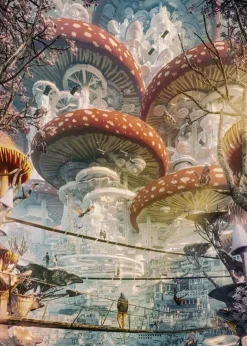 Heye – Future Cities – Shroomland 1000 Piece Puzzle