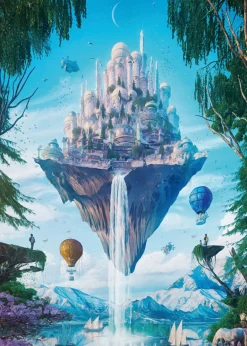 Heye – Future Cities – Sky Isle 1000 Piece Puzzle