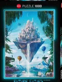 Heye – Future Cities – Sky Isle 1000 Piece Puzzle