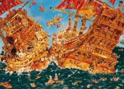 Heye – Loup – Wanted, Diamond Dick 1000 Piece Puzzle