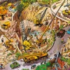 Heye – Loup – Wanted, Door Lock Tonio 1000 Piece Puzzle