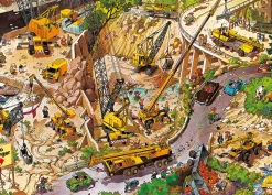 Heye – Loup – Wanted, Door Lock Tonio 1000 Piece Puzzle