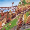 Heye – Loup – Wanted, Getaway Car Fred 1000 Piece Puzzle