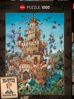 Heye – Loup – Wanted, Safecracker Suzie 1000 Piece Puzzle