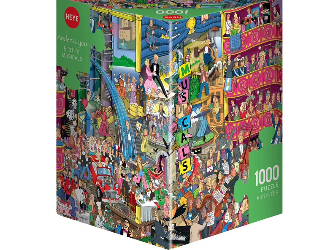 Heye – Lyon, Best of Musicals 1000 Piece Puzzle