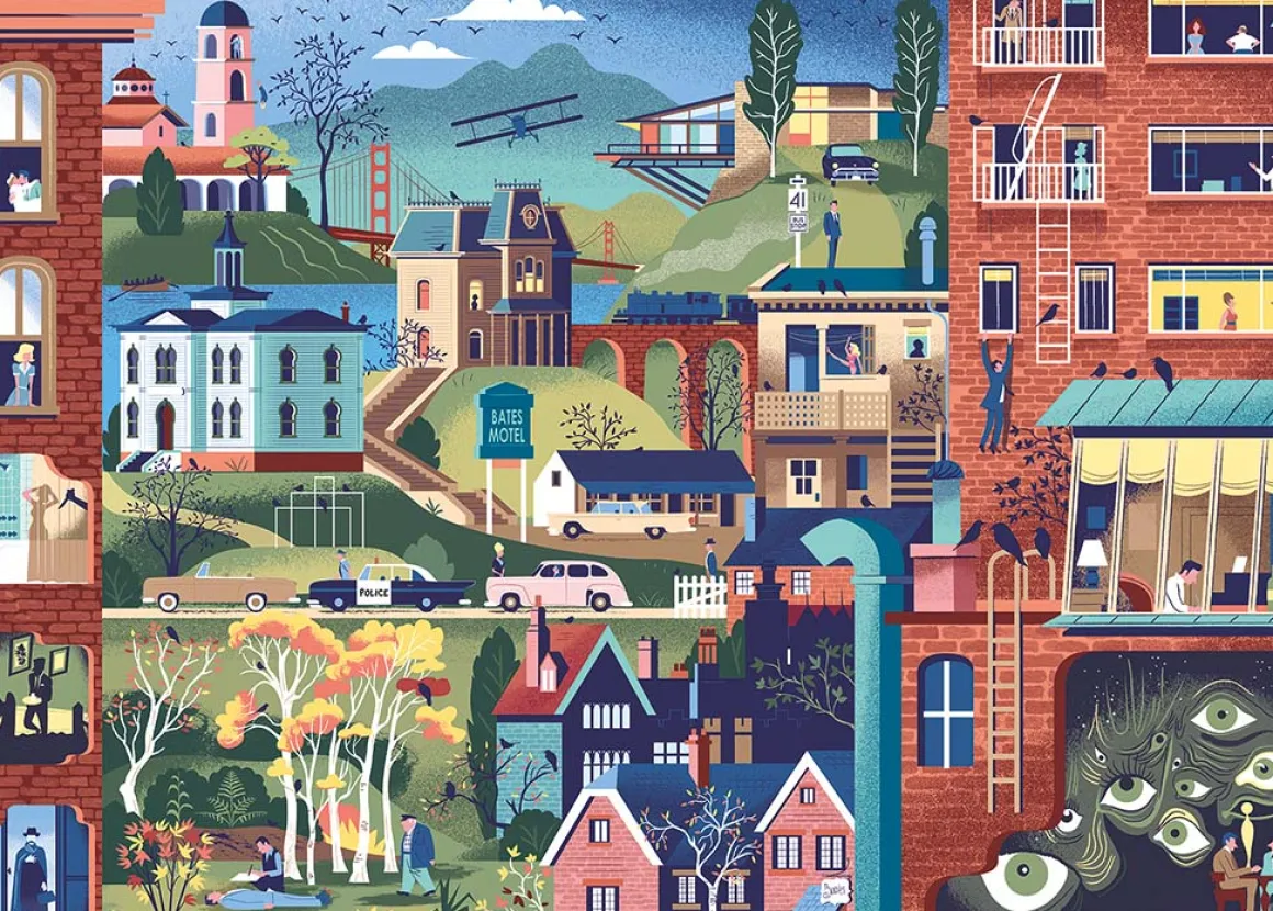 Heye – Movie Masters – Hitchcock Films 1000 Piece Puzzle