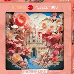 Heye – Paper-Like, White Castle 1000 Piece Puzzle