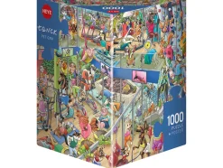 Heye – Pet Gym 1000 Piece Puzzle (Triangular Box)