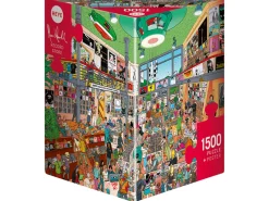 Heye – Record Store 1500 Piece Puzzle (Triangular Box)