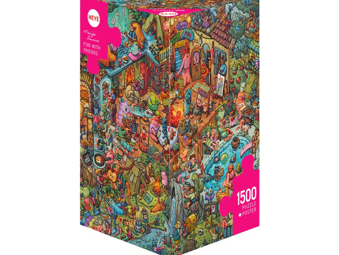 Heye – Tiurina – Fun With Friends 1500 Piece Puzzle