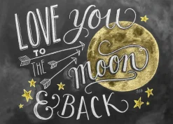 Holdson – Chalk Talk – Moon and Back 1000 Piece Puzzle