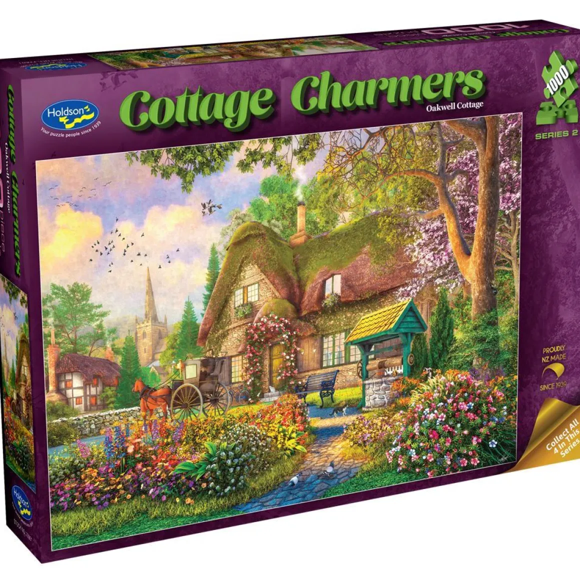 Holdson – Cottage Charmers S2 Oakwell Cottage 1000 Piece Puzzle