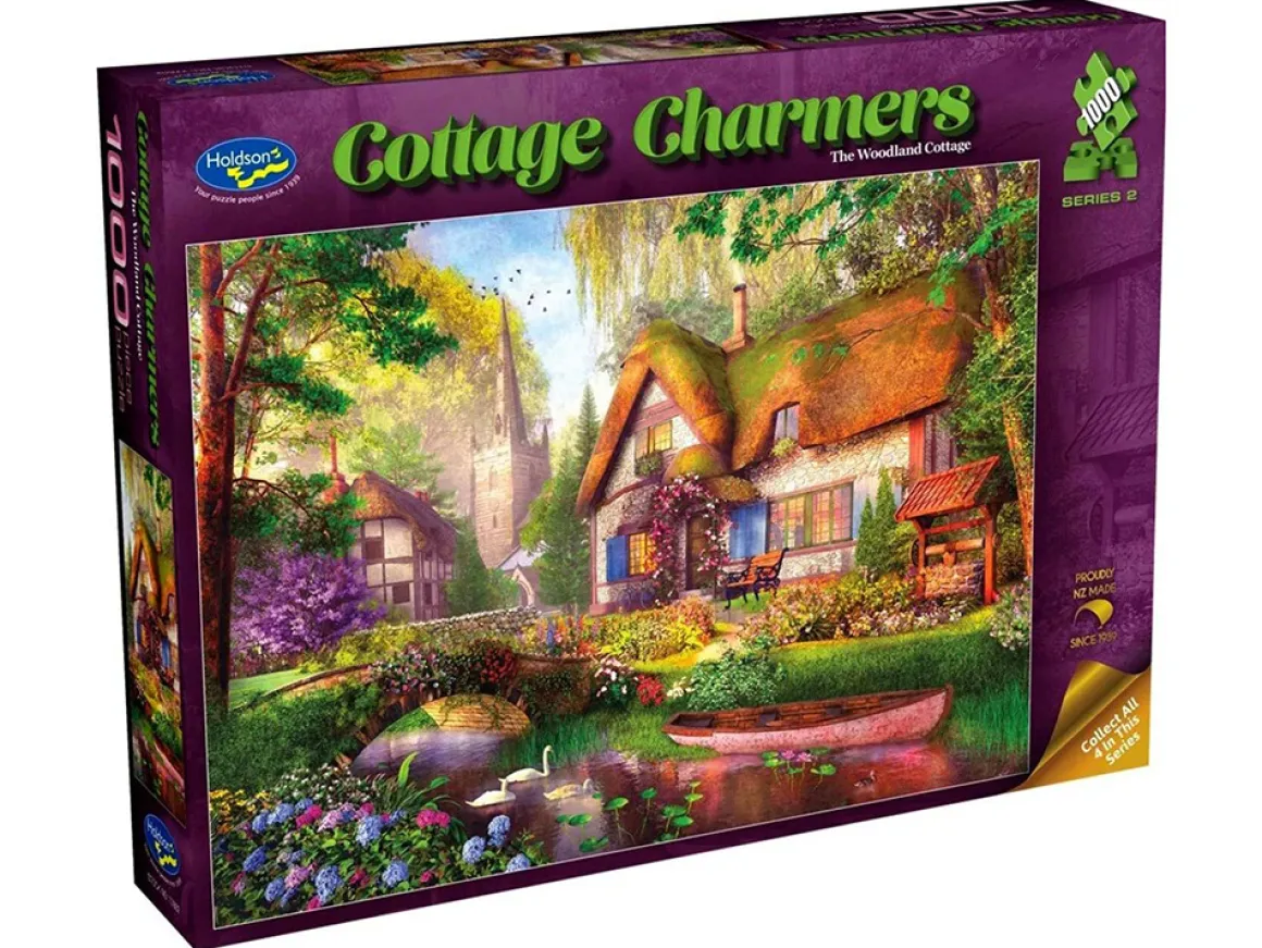 Holdson – Cottage Charmers S2 The Woodland Cottage 1000 Piece Puzzle