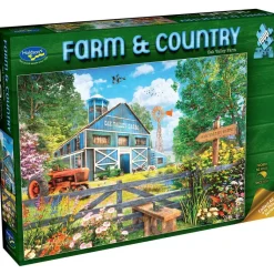 Holdson – Farm & Country – Oak Valley Farm 1000 Piece Puzzle