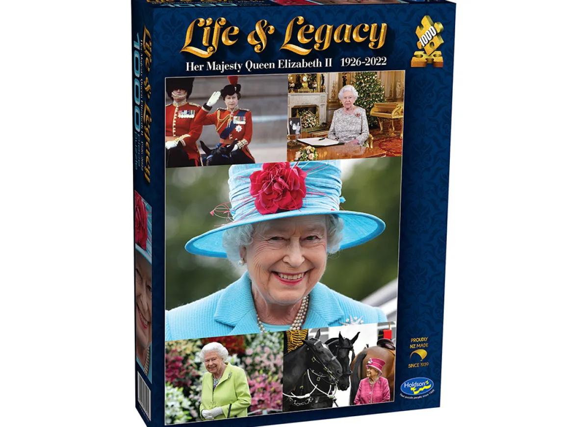 Holdson – HM Queen Elizabeth II Life & Legacy 1000 Piece Puzzle