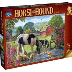 Holdson – Horse & Hound – Watering Hole 1000 Piece Puzzle