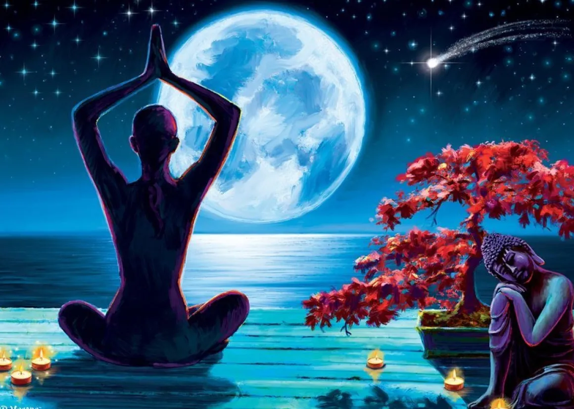 Holdson – Namaste – Breathe in Calmness 500 XL Piece Puzzle **CLEARANCE**