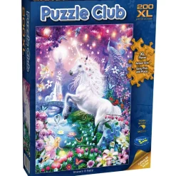 Holdson – Puzzle Club – Unicorn & Fairy 200 XL Piece Jigsaw Puzzle
