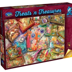 Holdson – Treats n Treasures Series 4 – The Journalers Desk 1000 Piece Puzzle