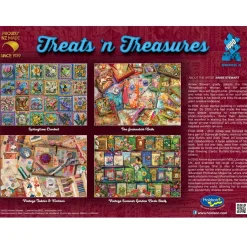 Holdson – Treats n Treasures Series 4 – The Journalers Desk 1000 Piece Puzzle