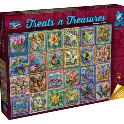 Holdson – Treats n Treasures Series 4 – Springtime Crochet 1000 Piece Puzzle