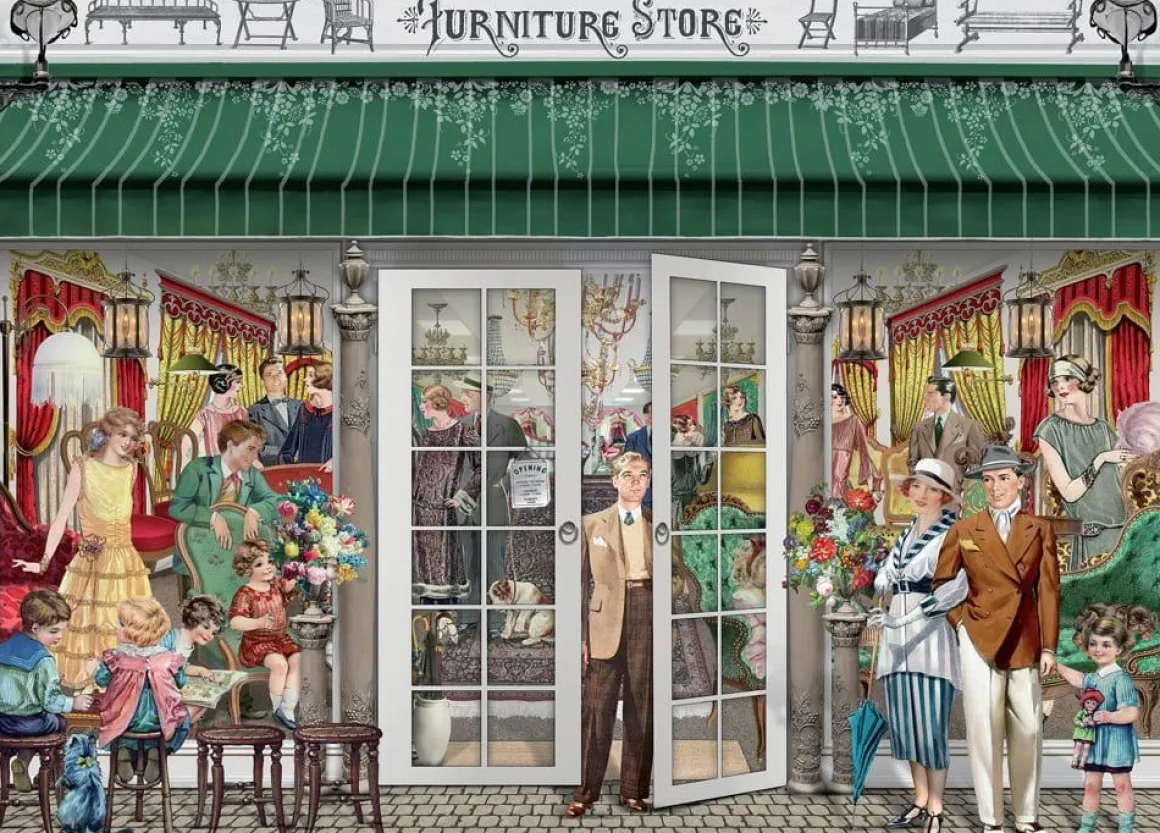 Holdson – Victorian Day Out, Furniture Store 1000 Piece Puzzle