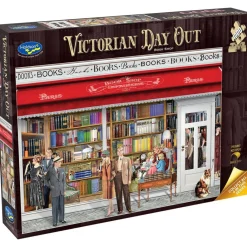Holdson – Victorian Day Out, Book Shop 1000 Piece Puzzle