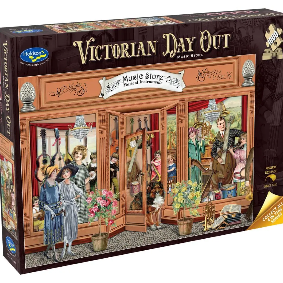 Holdson – Victorian Day Out, Music Store 1000 Piece Puzzle