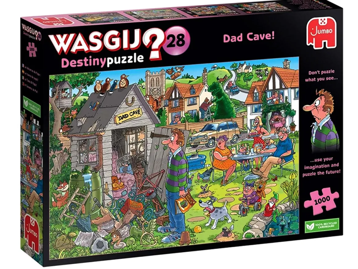 Holdson – Wasgij Destiny 28 – Dad Cave 1000 Piece Puzzle